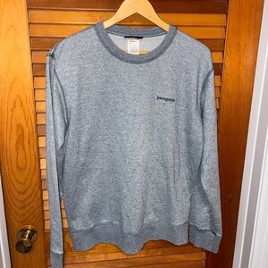 Patagonia Men’s Hallett Crewneck Sweatshirt, blue - size medium